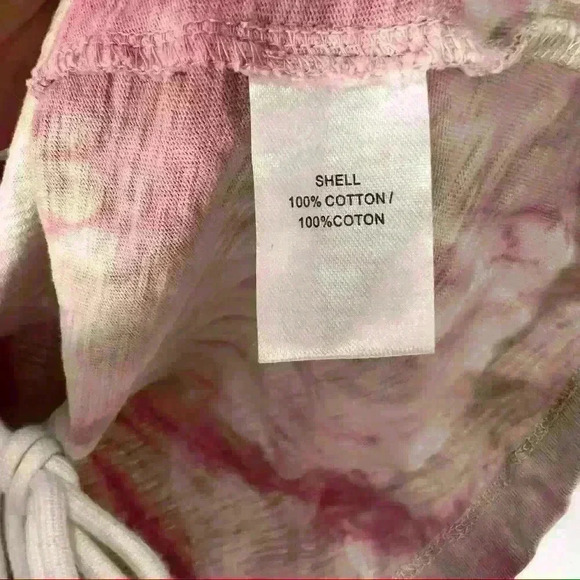 PAM&GELA RevolveTye Dye Sleeveless Ruched Dress In Roses& Taupe Sz P Boho Hippie - Picture 10 of 11